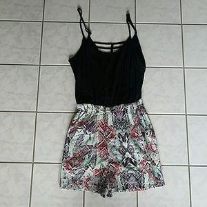 Colorful Casual Romper